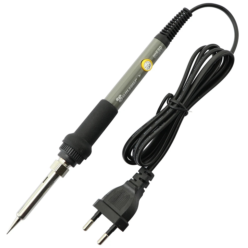 7 in 1 Wood Embossing Burning Carving Pyrography Pen Kit 60W / 80W Adjustable Temperature Soldering Iron Hand Operated Tools Set