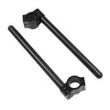 Motorcycle Universal 7/8"22mm Handlebar Aluminum Riser Rised Adjustable CNC Handlebar Clip-Ons Fork Handle Bars Clip Ons
