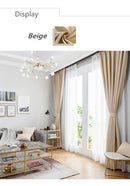 310cm Height Custom Made window 80% blackout curtain thickened cotton linen cutains for living room bedroom luxury curtains