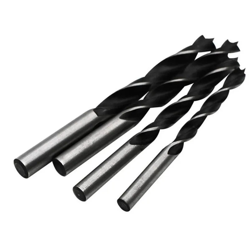 Juego de 8 brocas para madera de 3 mm a 10 mm para carpintería, brocas espirales de acero con alto contenido de carbono.