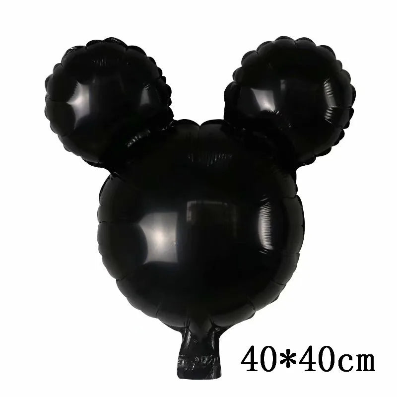 Globos gigantes de Mickey y Minnie Mouse, dibujos animados de Disney, globos de aluminio, baby shower, decoraciones para fiestas de cumpleaños, juguetes clásicos para niños, regalo de globo aerostático 