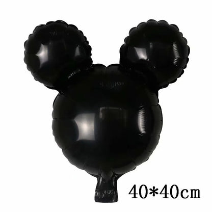 Globos gigantes de Mickey y Minnie Mouse, dibujos animados de Disney, globos de aluminio, baby shower, decoraciones para fiestas de cumpleaños, juguetes clásicos para niños, regalo de globo aerostático 