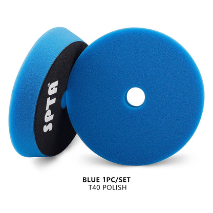 (Venta individual) Almohadillas de pulido SPTA de 3" (80 mm)/5" (125 mm)/6" (150 mm) en forma de T para pulidoras de vehículos DA/RO/GA
