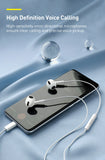 Baseus C17 Wired Earphone Type-C with Mic in-ear Wired Headphones For Xiaomi Samsung  NOTE 10 NOTE 20 S21 S20 Cellphone Headsets
