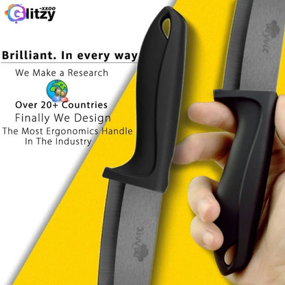 Ceramic Knife Set 3 4 5 6 inch Kitchen Knife + Peeler Holder Black White Blade Chef Knife Fruits Utility Cooking Knives Cutter