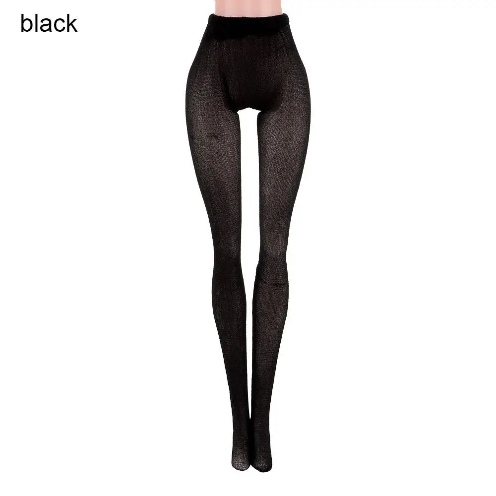 Mini Elastic Leggings Doll Silk Stockings Dolls Pantyhose Colorful Pantyhose Bottoms Socks Miniature Clothes Suits 1/6