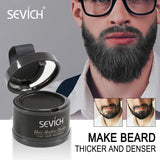 Pó para Preenchimento de Raiz Sevich 4g – Maquiagem Unissex para Disfarçar Falhas no Couro Cabeludo e Contornar a Linha do Cabelo – Cobertura Natural
