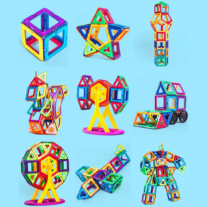 Juguetes magnéticos para niños de gran tamaño, bloques magnéticos para niños, juego de construcción de diseño, juguetes para niños, bloques de construcción