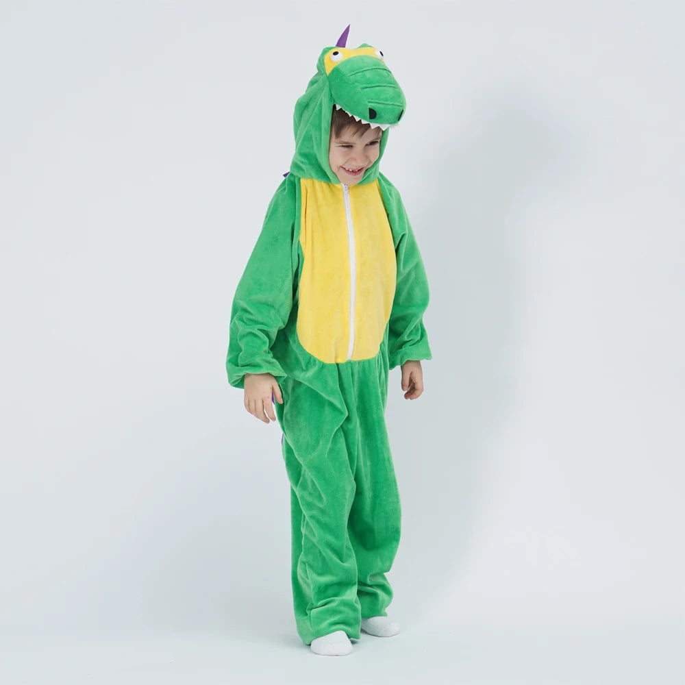 Umorden Boys Girls Cute Animal Dinosaur Costume Cosplay for Kids Child Fantasia Children's Day Halloween Purim Party Fancy Dress