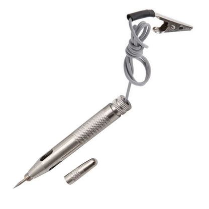 DC 6V 12V 24V Car Motorcycle Circuit Voltage Tester fuses Test Pen Automotive Circuit Tester Detector Cable and Clip
