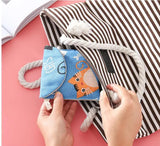 Women Cosmetic Organizer Sanitary Napkin Storage Bag Girls Ladies Cute Coin Card Makeup Storage Pouch Small Cosmetic Bags