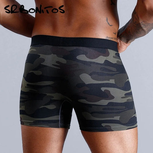 Men's Boxer Briefs Underwear Men's Panties Boxer Shorts Long Underpants Natural Cotton High Quality Sexy Homme Hot Calecon