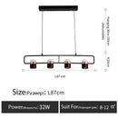 Nordic style designer lamp Dining table light art creative bar counter Kitchen bedroom bedside LED modern chandelier home decor