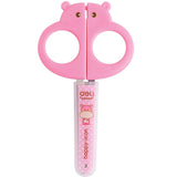 Students Scissors Art Scissors Safety Manual DIY Tools Cartoon Puzzle Cutting Paper-Cut Scissors School Kids Supplies