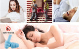 4Pairs Soft Foam Ear Plugs for Sleeping Noise Cancelling  Anti Noise Snoring Sleeping Plugs use for sleep