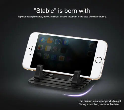 Anti-slip Car Silicone Holder Mat Pad Dashboard Stand Mount For Phone GPS Bracket For iPhone Samsung Xiaomi Huawei Universal