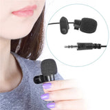 Podofo 3.5mm Universal Portable Mini Mic Microphone Hands Free Clip on Microphone Mini Audio Mic For Car Radio Loud Speaker