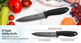 Ceramic Knife Set 3 4 5 6 inch Kitchen Knife + Peeler Holder Black White Blade Chef Knife Fruits Utility Cooking Knives Cutter