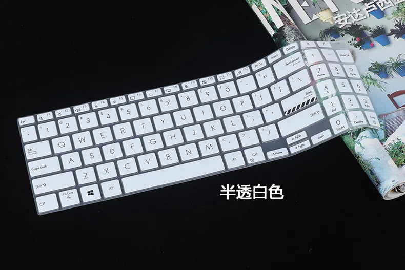 For 2021 ASUS Vivobook Pro 15 OLED K3500 M3500 15.6 inch Laptop Notebook Silicone Keyboard Cover Skin Protector Film Dustproof