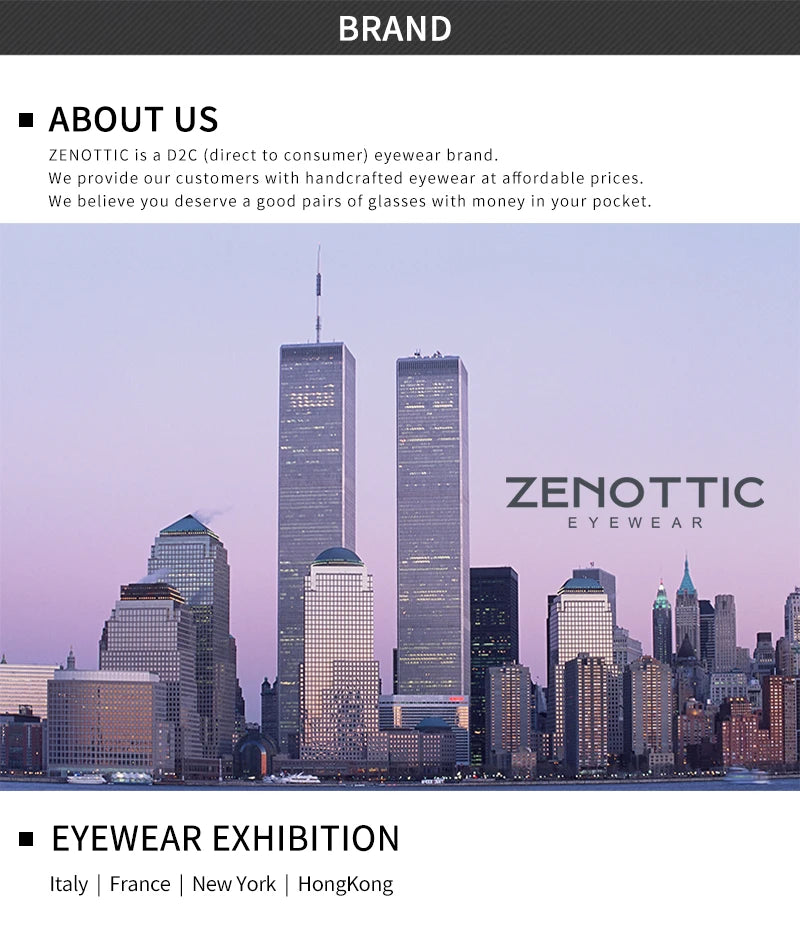 ZENOTTIC Polarized Sunglasses for Men Shades Lightweight TR90 Frame UV400 Protection Square Outdoor Travel Driving Sun Glasses
