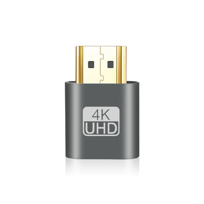 Adaptador de pantalla virtual VGA 4K compatible con HDMI 1.4 DDC EDID, conector ficticio, emulador de pantalla fantasma sin cabeza, placa de bloqueo de tarjeta de video