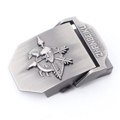 Men's & women's belt buckle tactical fashion suitable for canvas cotton belt 38MM-40MM belt zinc alloy quick release men's belt