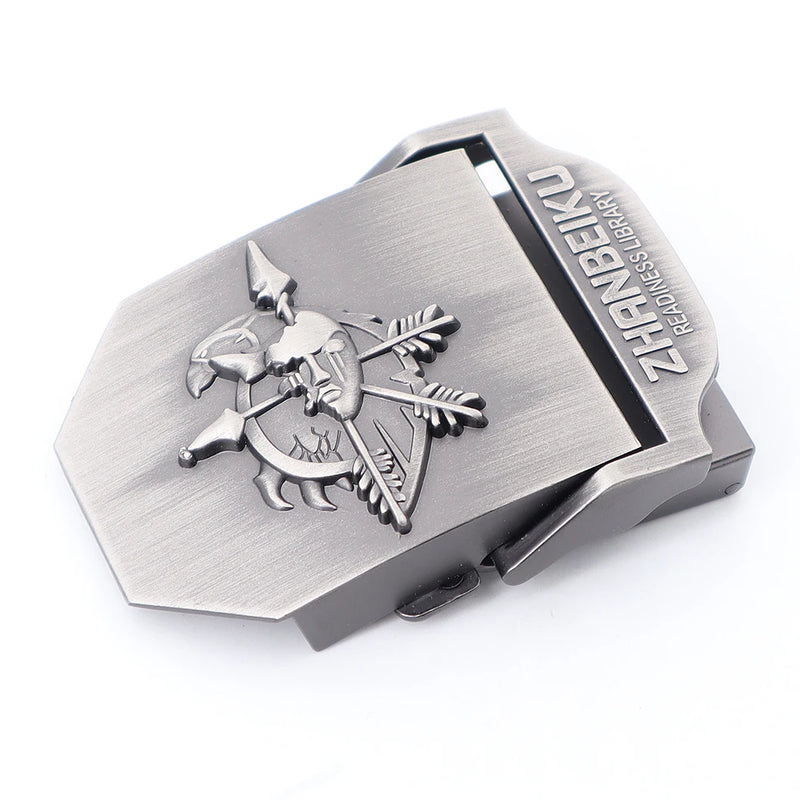 Men's & women's belt buckle tactical fashion suitable for canvas cotton belt 38MM-40MM belt zinc alloy quick release men's belt