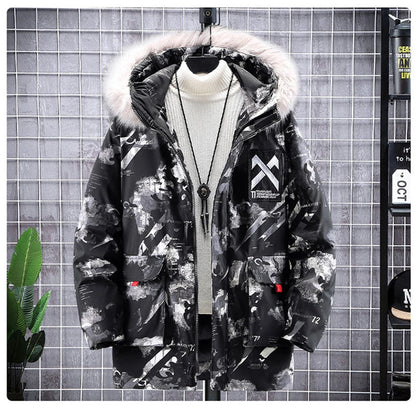 Men's Winter Parka 12XL 11XL 10XL Plus Size Jackets Men Fashion Thickened Camouflage Jacket Coat Male Outerwear Large Size Men
