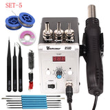 Hot Air Gun 858D 700W BGA Rework Solder Station 220V/110V For SMD SMT Heat Soldering Station Welding Repair Tools