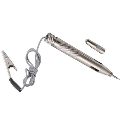 DC 6V 12V 24V Car Motorcycle Circuit Voltage Tester fuses Test Pen Automotive Circuit Tester Detector Cable and Clip