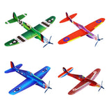 12PCS DIY Hand Throw Flying Glider Planes Kids Outdoor Games Avion Polystyrène Planeur Juguetes Divertidos Y Baratos