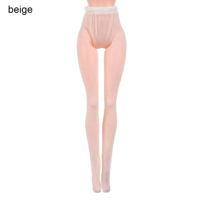 Mini Elastic Leggings Doll Silk Stockings Dolls Pantyhose Colorful Pantyhose Bottoms Socks Miniature Clothes Suits 1/6