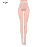 Mini Elastic Leggings Doll Silk Stockings Dolls Pantyhose Colorful Pantyhose Bottoms Socks Miniature Clothes Suits 1/6