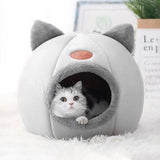 New Deep Sleep Comfort In Winter Cat Bed Little Mat Basket Small Dog House Products Pets Tent Cozy Cave Nest Indoor Cat Bed