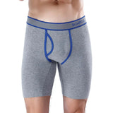 NICE Men Boxer Long leg Boxer Men Underwear Men Underpants Erkek Natural Cotton Sexy Boxer Shorts Top Brand Underwear Soft