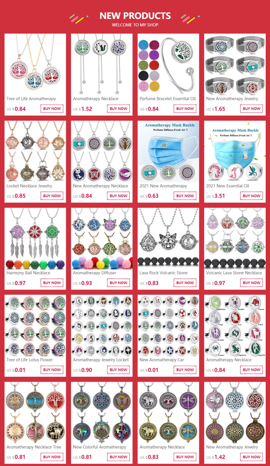 Aromatherapy Necklace Diffuser Pendant 316L Stainless Steel Locket Aroma Perfume Oils Essential Oil Diffuser Pendant Necklace