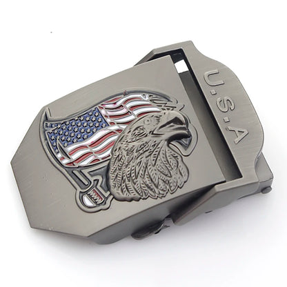Men's & women's belt buckle tactical fashion suitable for canvas cotton belt 38MM-40MM belt zinc alloy quick release men's belt