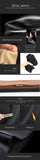 38cm 15inch Car Steering Wheel Braid Cover Artificial leather Needles And Thread Soft Non-slip Auto Interior Accessories Kits