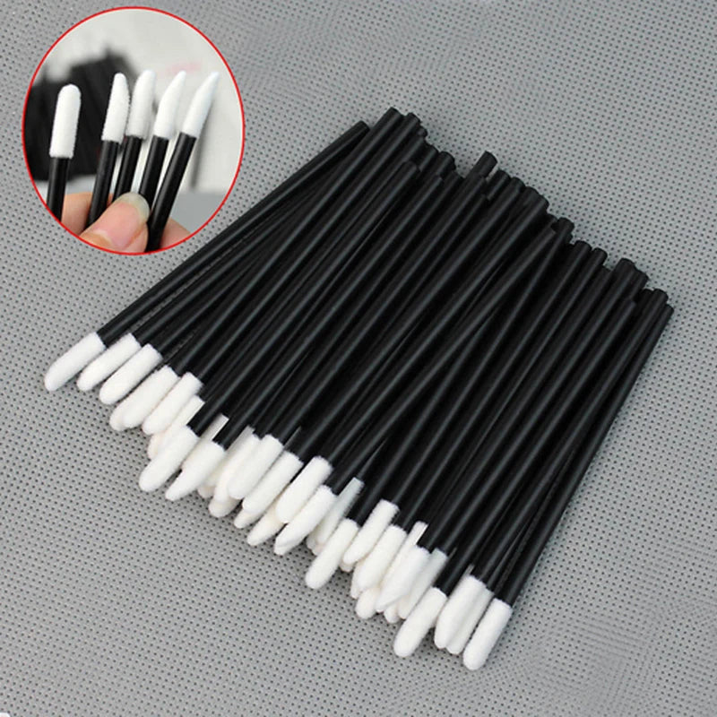 Wholesale 50/1000pcs Lip Brushes Applicators Eyelashes Brush Lipstick Brush Lip Gloss Applicator Wands Makeup Beauty Tool