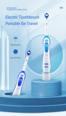 Oral B Sonic Electric Toothbrush Battery Powered 2D Rotating Tooth Brush Oral Hygiene Dental Teeth with Replaceable Heads