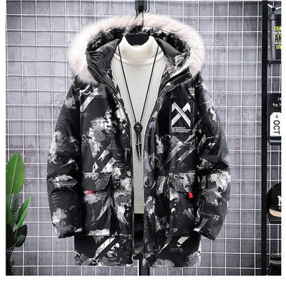 Men's Winter Parka 12XL 11XL 10XL Plus Size Jackets Men Fashion Thickened Camouflage Jacket Coat Male Outerwear Large Size Men