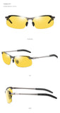Fashion Half Frame Photochromic Sunglasses Men Women Classic Chamelon Polarized Sun Glasses Male Vintage Fishing Driving Shades
