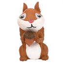 4pcs/Set Lovely Squirrel Family Model Cartoon Animal Figurine Dollhouse Cake Home Decor Kid Miniature Garden Decoration Playset