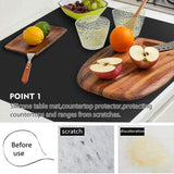 Estera de silicona protectora para encimera, manteles individuales antiestáticos de inducción, multiusos, antideslizantes, 60cm, tamaño Mega