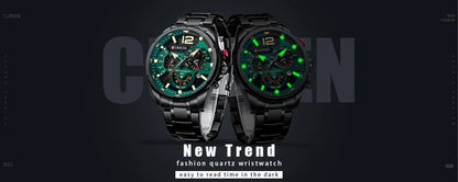 Watch For Men Top Brand Luxury CURREN Fashion Leather Quartz Men Watches Date Business Sport Male Wristwatch Clock Montre Homme