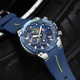 CHEETAH New Watches Men's Luxury Brand Big Dial Watch Men Waterproof Quartz Wristwatch Sports Chronograph Clock Relogio Masculino