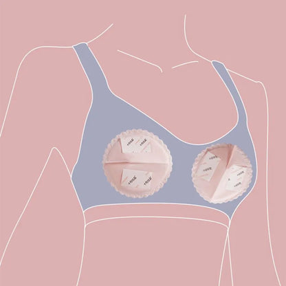 30/100 pieces of disposable anti-overflow breast pads, breast pads for mother feeding and nursing, leak-proof design