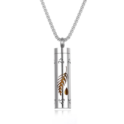 Stainless Steel Aromatherapy Necklace Diffuser Pendant Aroma Diffuser Locket Perfume Essential Oil Diffuser Pendant Necklace
