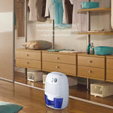 THANKSHARE 500ml Dehumidifier Mini Portable Home Officce Air Dryer Desiccant Moisture Absorber Low Noise Cabinet Dehumidifier