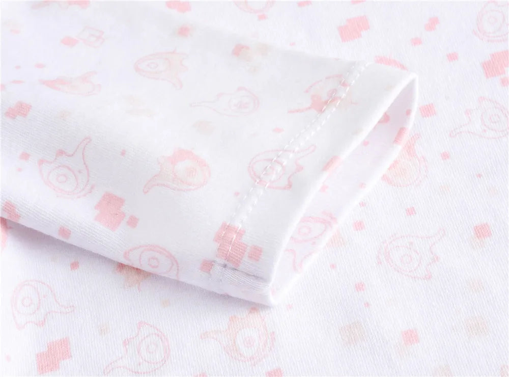 Conjunto de 3/6 piezas de ropa de moda para bebés Kavkas, conjunto de algodón suave de manga larga para otoño, mono para niños y niñas, body para recién nacidos
